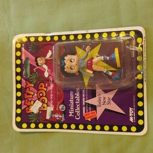 Betty Boop Miniature Collectable Figurine - Unopened - MToy